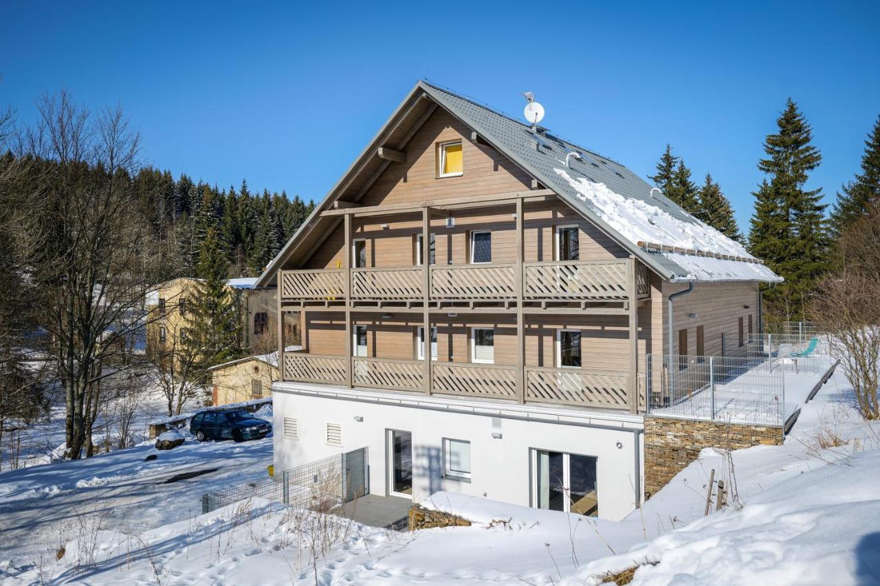 Apartmán Krusnohorske Strane Loučná pod Klínovcem Exteriér fotografie