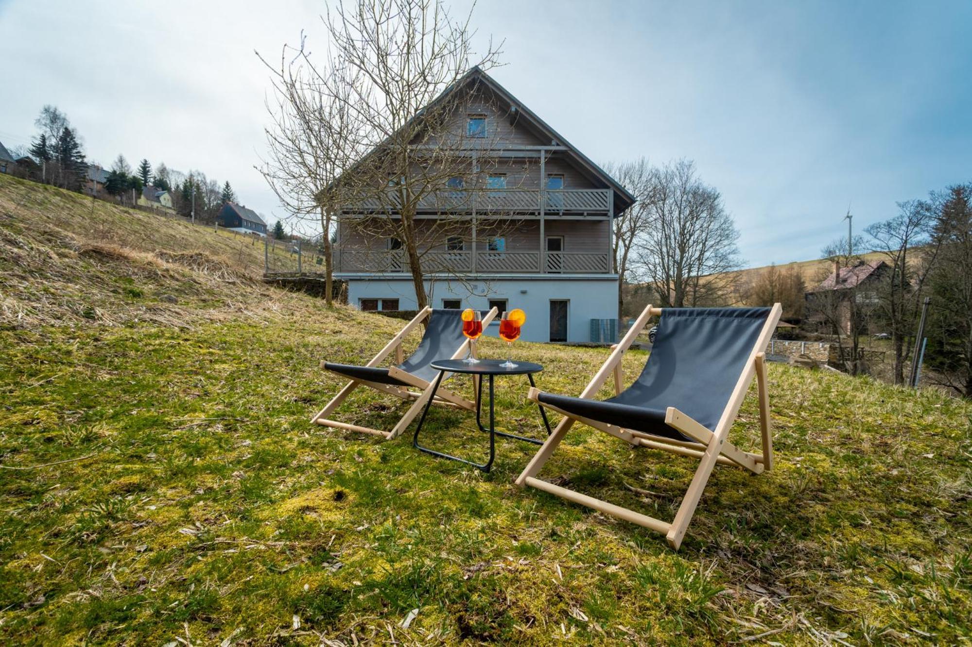 Apartmán Krusnohorske Strane Loučná pod Klínovcem Exteriér fotografie